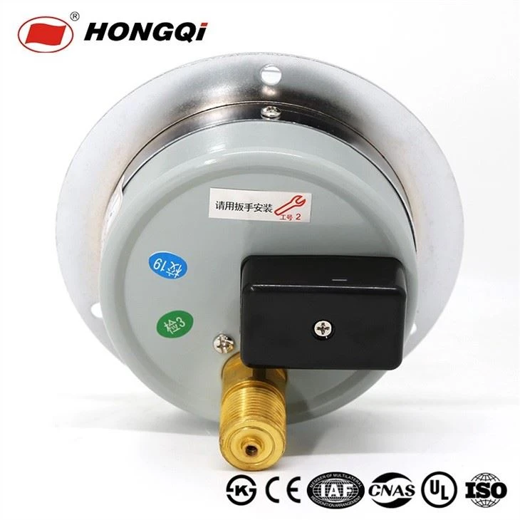 Axial electric contact pressure gauge (4)