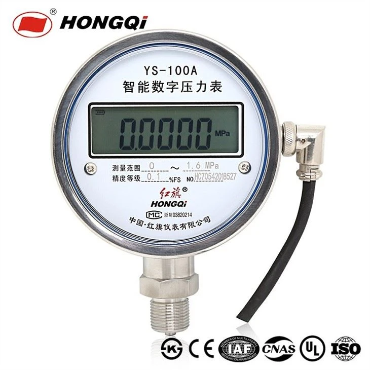 100mm LCD Screen Intelligent Digital Pressure Gauge