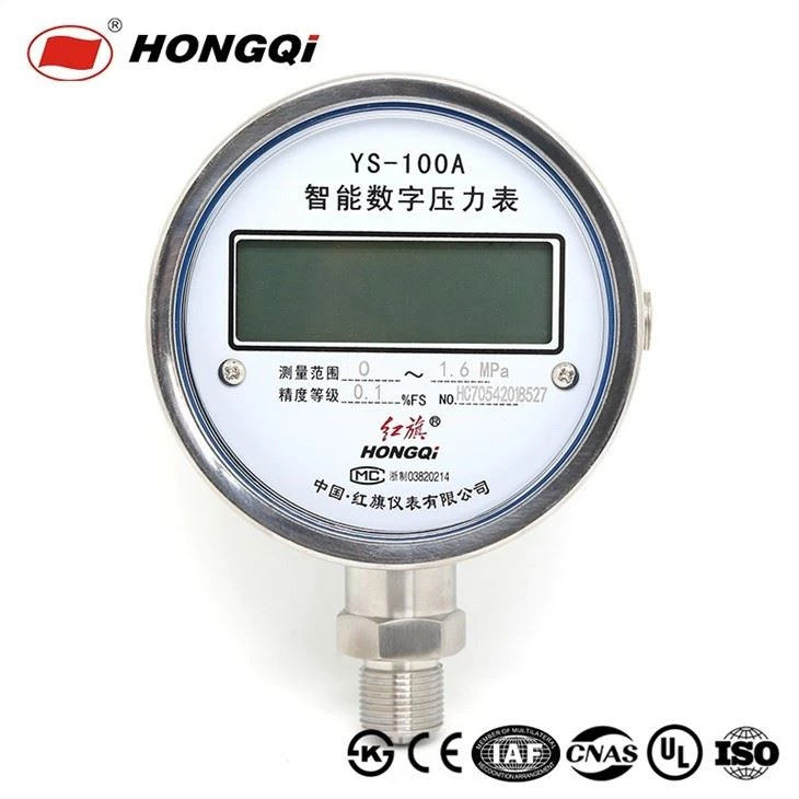 100mm LCD Screen Intelligent Digital Pressure Gauge