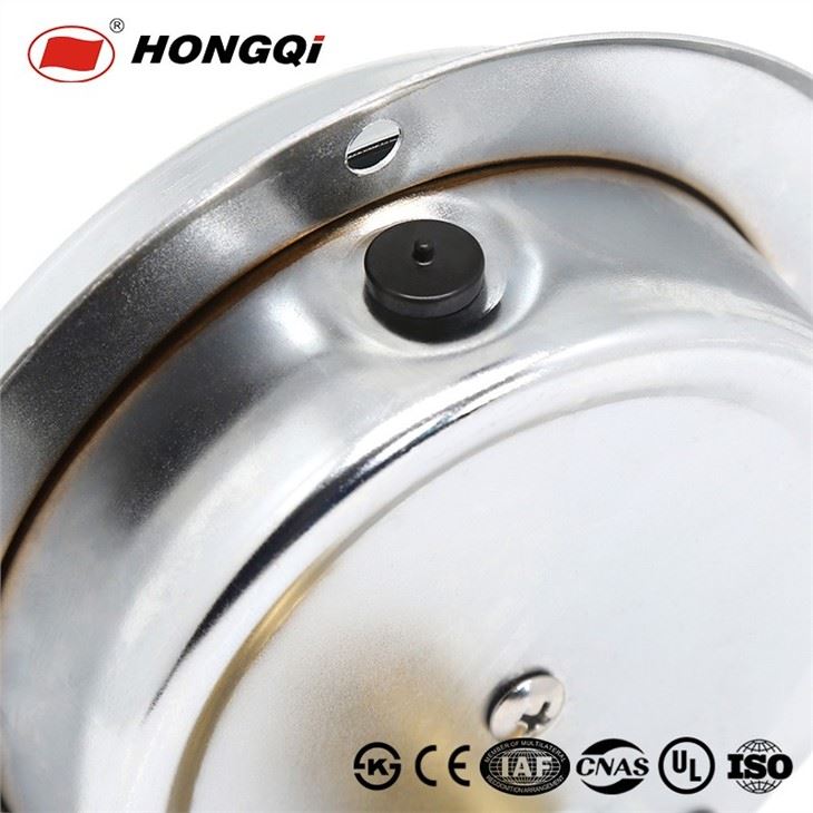 Back Mount With Flange Axial Pressure Gauge