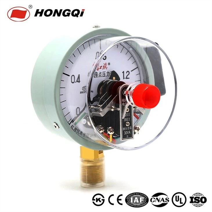 Corrosion Resistant Case Electric Contact Pressure Gauge