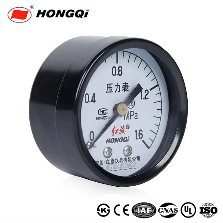 Common pressure gauges with  iron case